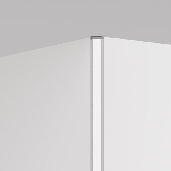 elegante LED-Leiste im Eckprofil